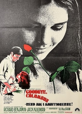Goodbye, Columbus movie posters (1969) pillow