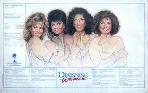 Designing Women movie posters (1986) metal framed poster