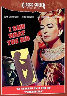 I Saw What You Did movie posters (1965) Stickers MOV_1865326