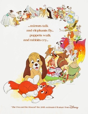 The Fox and the Hound movie posters (1981) puzzle MOV_1865537