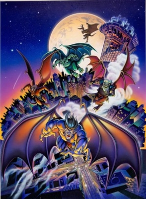 Gargoyles movie posters (1994) wood print