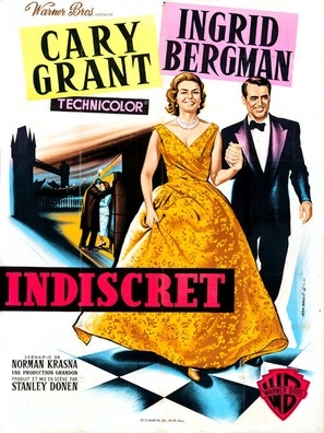 Indiscreet movie posters (1958) wooden framed poster