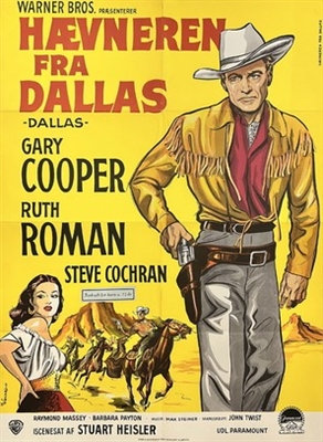 Dallas movie posters (1950) wood print