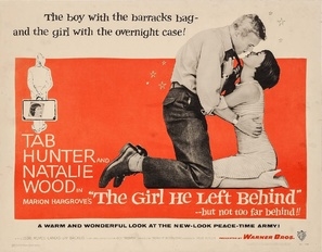 The Girl He Left Behind movie posters (1956) canvas poster
