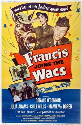 Francis Joins the WACS movie posters (1954) Longsleeve T-shirt