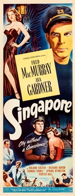 Singapore movie posters (1947) Stickers MOV_1873928