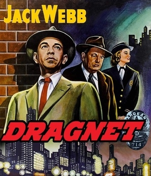 Dragnet movie posters (1954) metal framed poster
