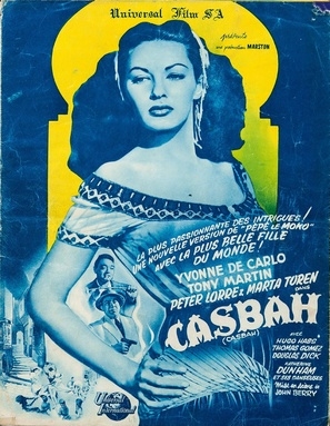 Casbah movie posters (1948) mouse pad