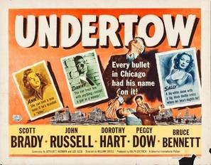 Undertow movie posters (1949) wooden framed poster