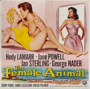 The Female Animal movie posters (1958) pillow