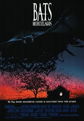 Bats movie posters (1999) Stickers MOV_1876544
