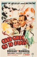 Good Girls Go to Paris movie posters (1939) sweatshirt #3623482