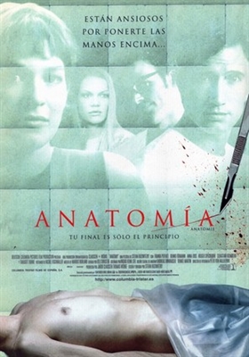 Anatomie movie posters (2000) Stickers MOV_1884883
