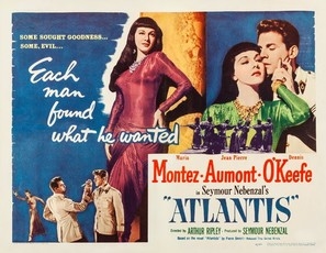 Siren of Atlantis movie posters (1949) wooden framed poster