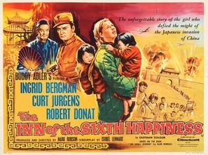 The Inn of the Sixth Happiness movie posters (1958) wooden framed poster