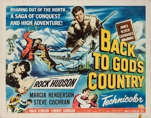 Back to God's Country movie posters (1953) canvas poster