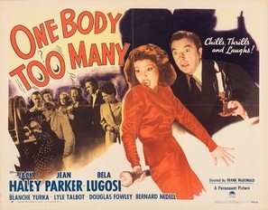 One Body Too Many movie posters (1944) canvas poster