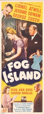 Fog Island movie posters (1945) canvas poster