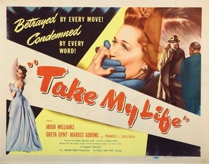Take My Life movie posters (1947) wood print