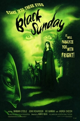 La maschera del demonio movie posters (1960) wood print