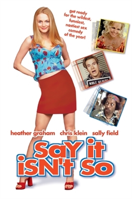 Say It Isn't So movie posters (2001) wooden framed poster