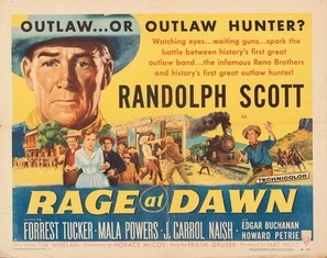 Rage at Dawn movie posters (1955) Mouse Pad MOV_1898263