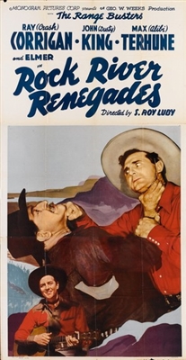 Rock River Renegades movie posters (1942) poster with hanger
