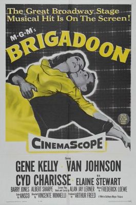 Brigadoon movie poster (1954) wood print