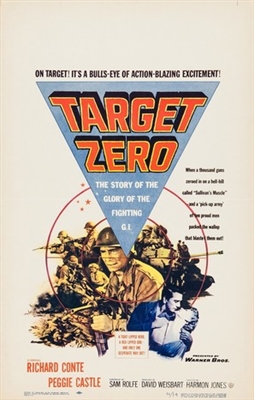 Target Zero movie posters (1955) metal framed poster