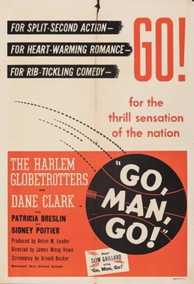 Go, Man, Go! movie posters (1954) canvas poster