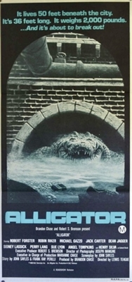 Alligator movie posters (1980) wooden framed poster