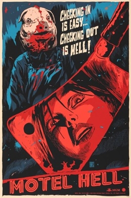 Motel Hell movie posters (1980) wood print