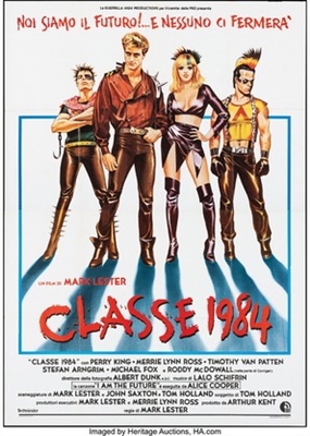 Class of 1984 movie posters (1982) pillow