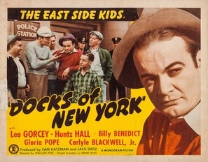 Docks of New York movie posters (1945) wood print