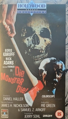 Die, Monster, Die! movie posters (1965) canvas poster