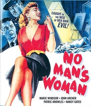 No Man's Woman movie posters (1955) poster with hanger
