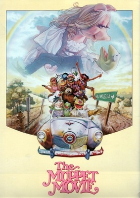 The Muppet Movie movie poster (1979) wood print