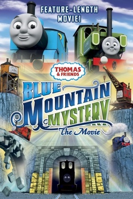 Thomas & Friends: Blue Mountain Mystery movie poster (2012) poster with hanger