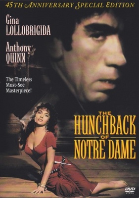 Notre-Dame de Paris movie poster (1956) poster with hanger