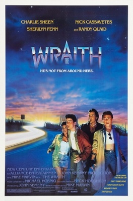 The Wraith movie poster (1986) metal framed poster