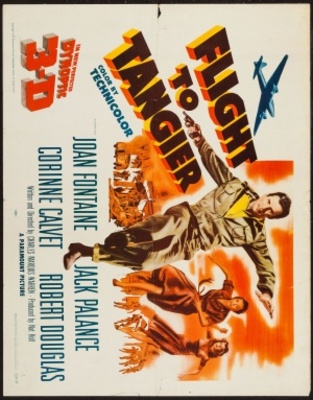 Flight to Tangier movie poster (1953) mug