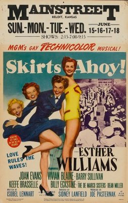 Skirts Ahoy! movie poster (1952) poster