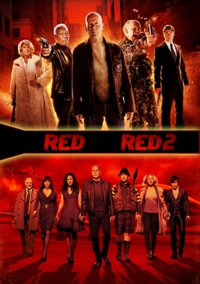 Red movie poster (2010) canvas poster