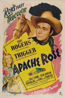 Apache Rose movie poster (1947) wooden framed poster