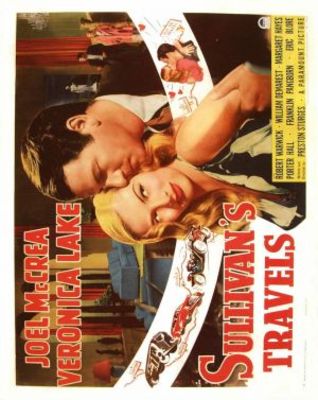 Sullivan's Travels movie poster (1941) wooden framed poster