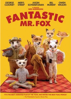 Fantastic Mr. Fox movie poster (2009) pillow