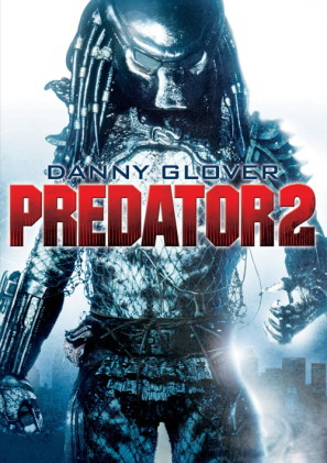 Predator 2 movie poster (1990) wood print