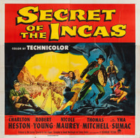 Secret of the Incas movie poster (1954) hoodie #1468580