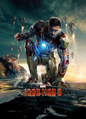 Iron Man 3 movie poster (2013) Mouse Pad MOV_20eab248