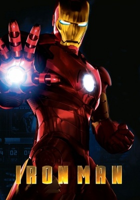 Iron Man movie poster (2008) wood print